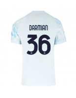 Inter Milan Matteo Darmian #36 Vieraspaita 2025-26 Lyhythihainen
